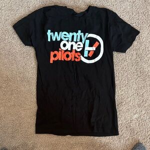 Black Twenty One Pilots T-Shirt